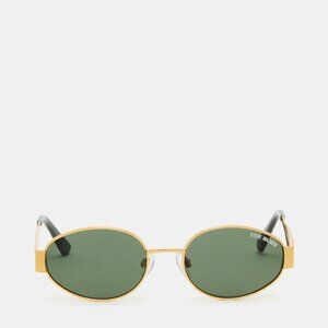 STEVE MADDEN “Mystie” Sunglasses (Gold w/Green Lenses) BRAND-NEW & PRETTY